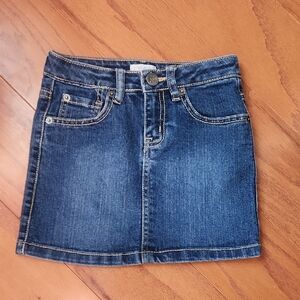 Stretch Denim Skirt, Girls 6X/7